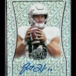 Justin Herbert 2020 #BAP-JH2 Leaf Metal Draft Auto Silver #/40