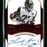 2017 Panini Flawless Rookie Signatures Ruby Leonard Fournette #/10 #RS-LF