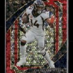 2022 Panini Select Red Disco Prizm Courtland Sutton #/49 #367