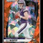 2024 Panini Prizm Orange Ice J.J. McCarthy Rookie #400