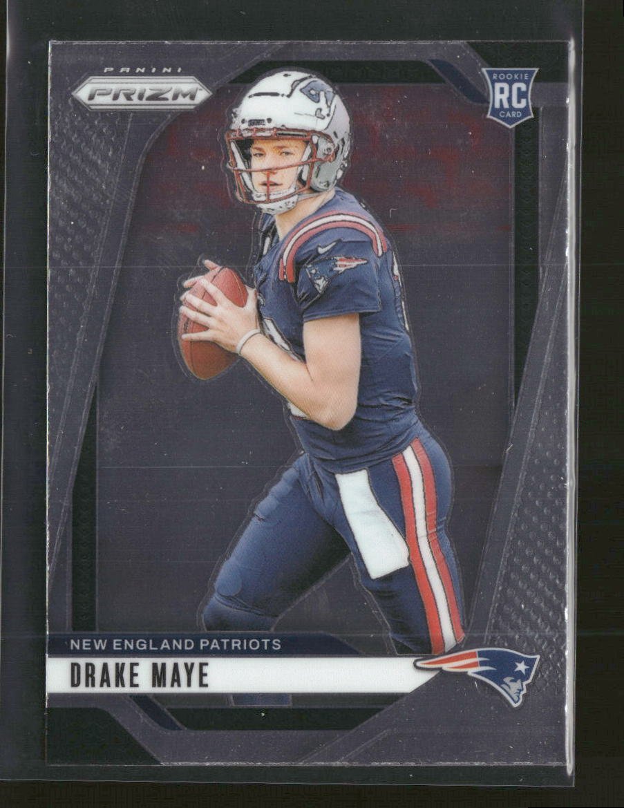 45770355-front 2024 Panini Prizm Drake Maye Rookie #329 - Image 1