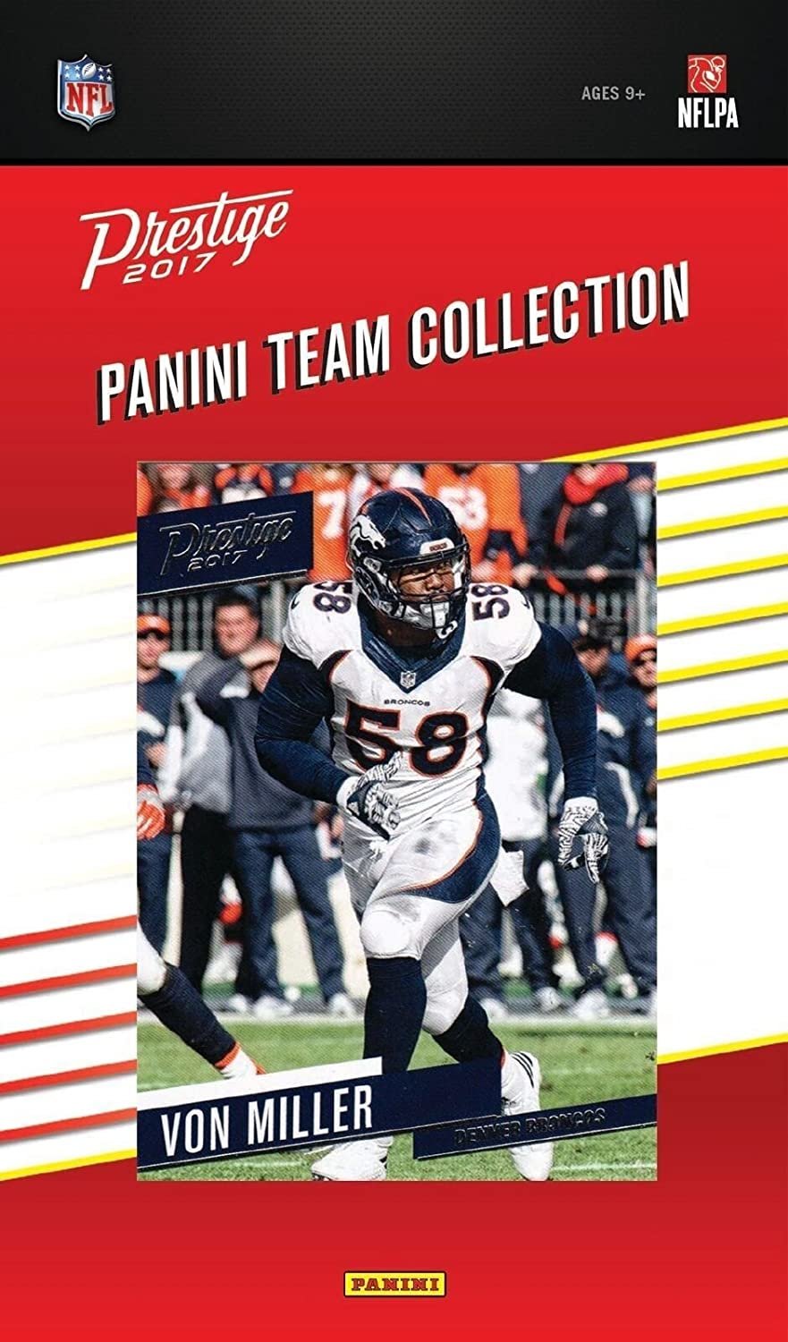 45coy_67288ebf-1649-443a-a4de-4f98e0eeecd2 Denver Broncos 2017 Prestige Factory Sealed Team Set - Image 1