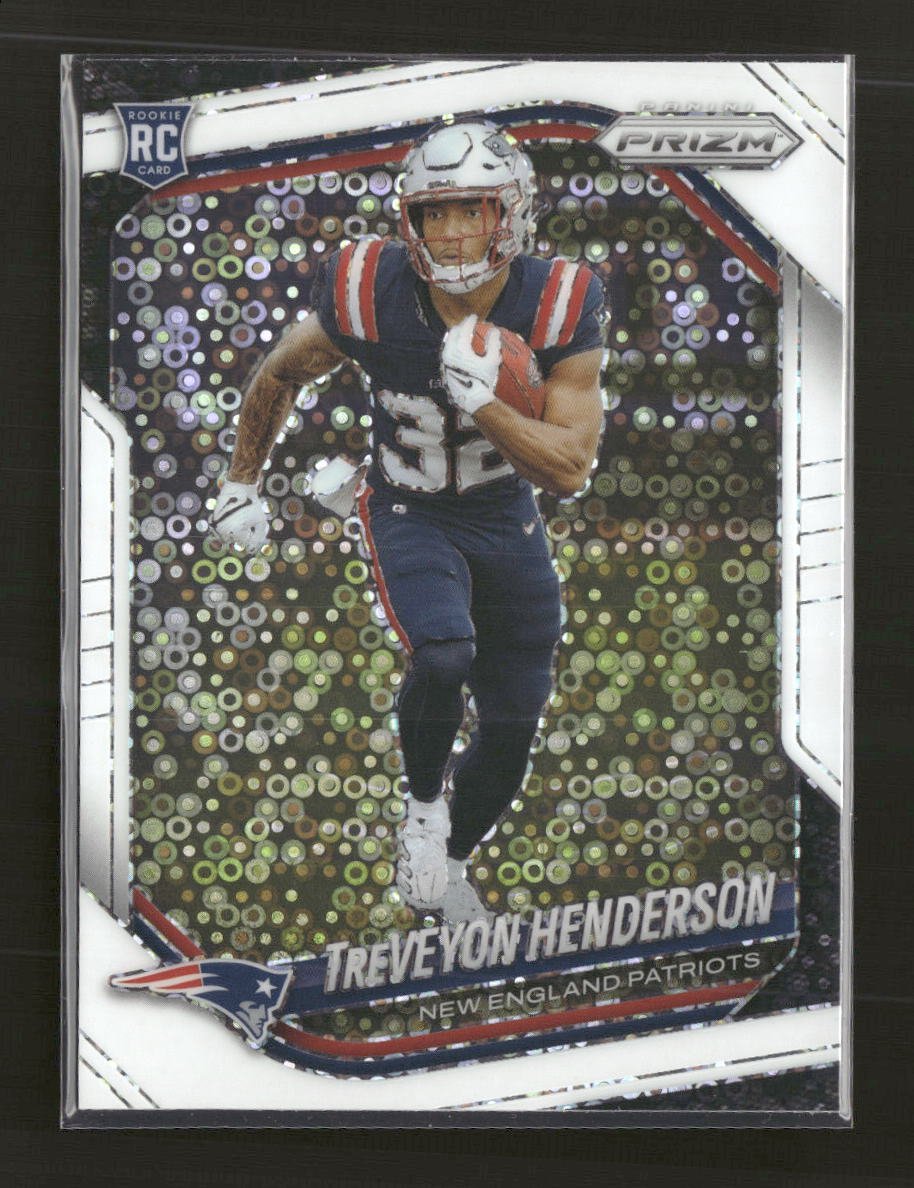 46623821-front 2025 Panini Prizm White Disco TreVeyon Henderson #343 - Image 1