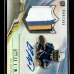 2013 Topps Platinum Rookie Patch/Auto Refractors Keenan Allen #/1000 #ARP-KA
