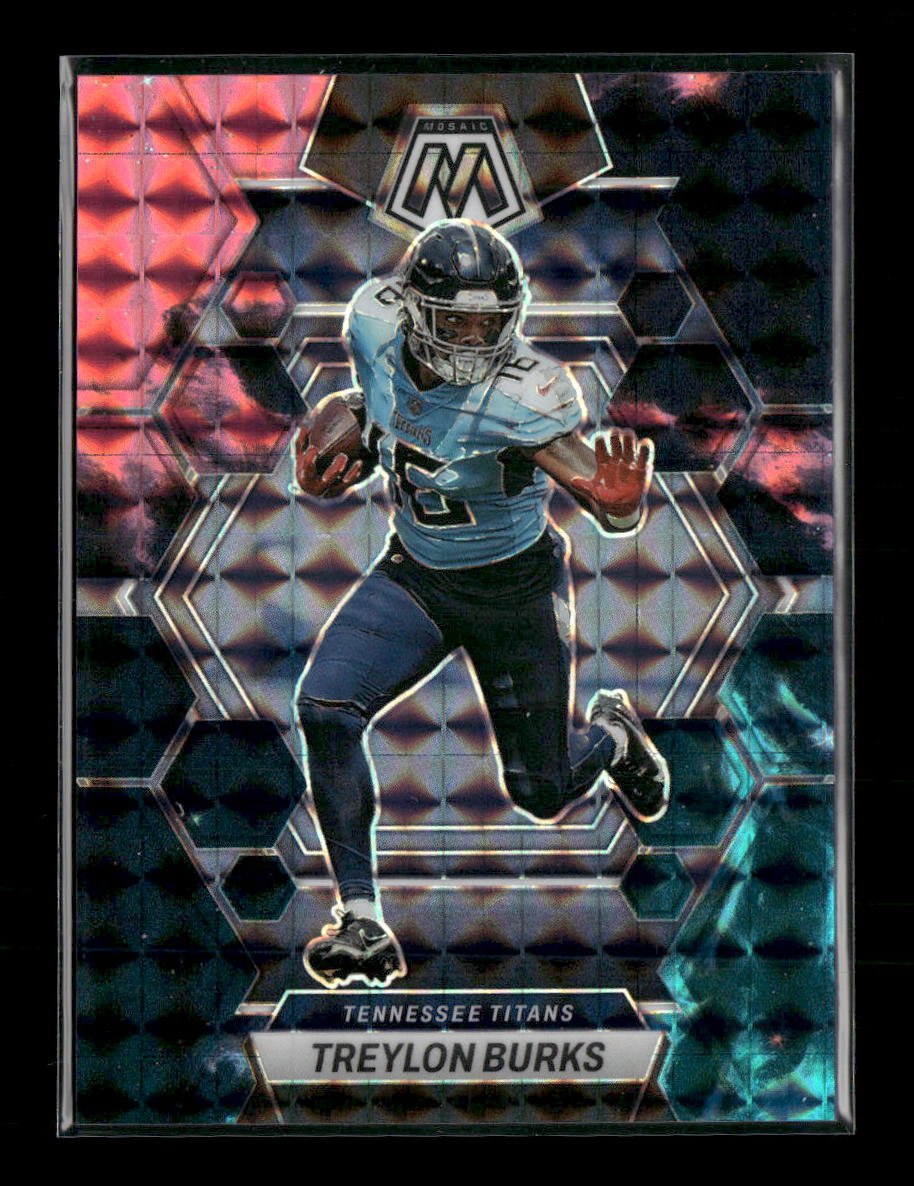 48375833-front 2023 Panini Mosaic Nebula Choice Mosaic Treylon Burks 1/1 #237 - Image 1