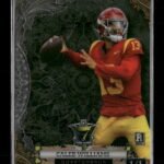 2024 Wild Card  Diamond Flourishes Rainbow Black Caleb Williams #/1 #P7CFD-CW2