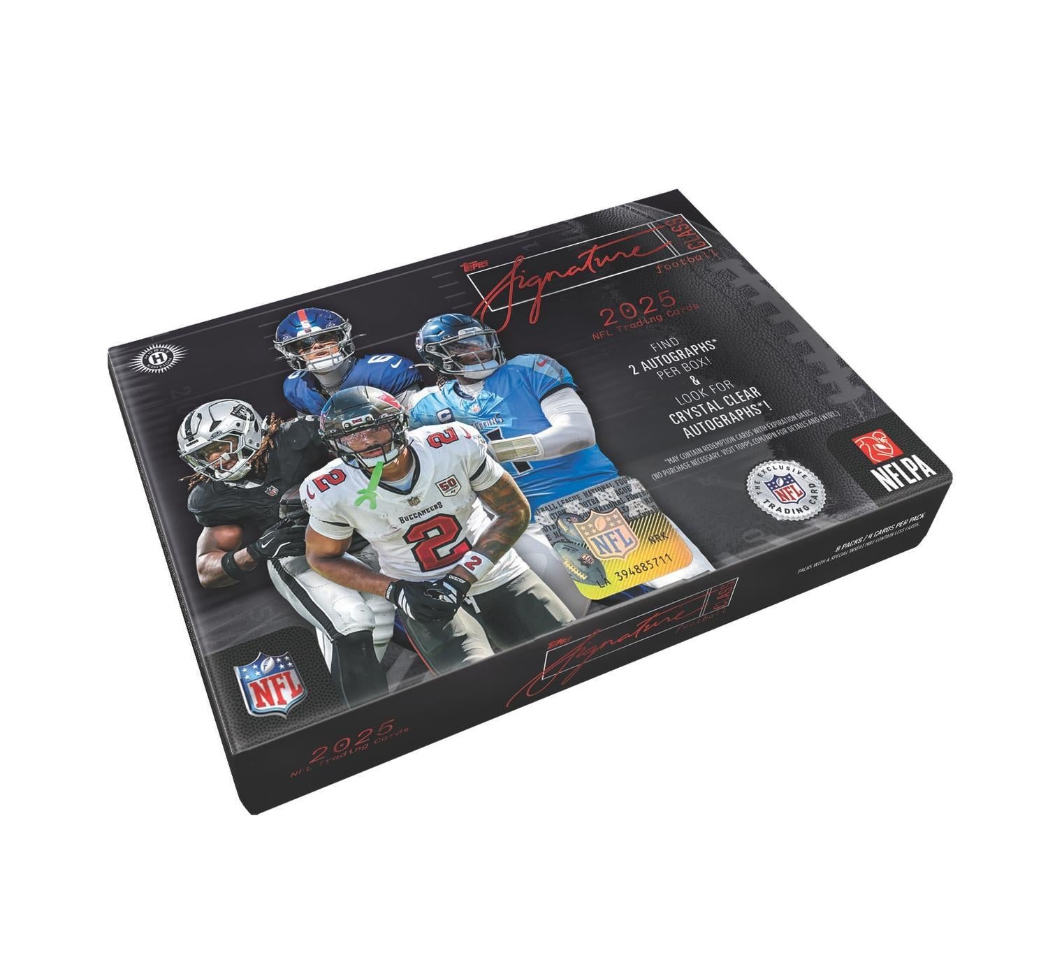 48E0F11D-C80C-4C7D-BB8B-09CEBA3AEB90 2025 Topps Signature Class Football Hobby Box - Image 1