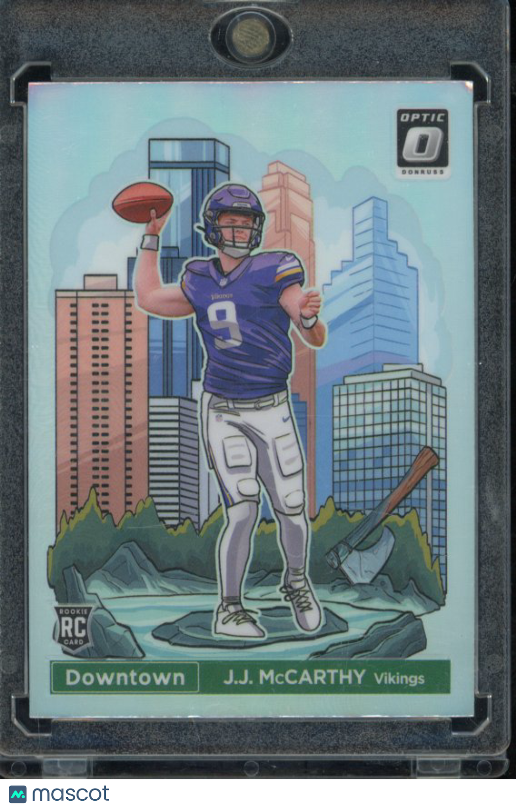 48c887f8-67a3-4d91-bcbb-fd610088a1e2-watermark-raw-V2 2024 Optic JJ Mccarthy Optic Rookie Downtown Case Hit - Image 1