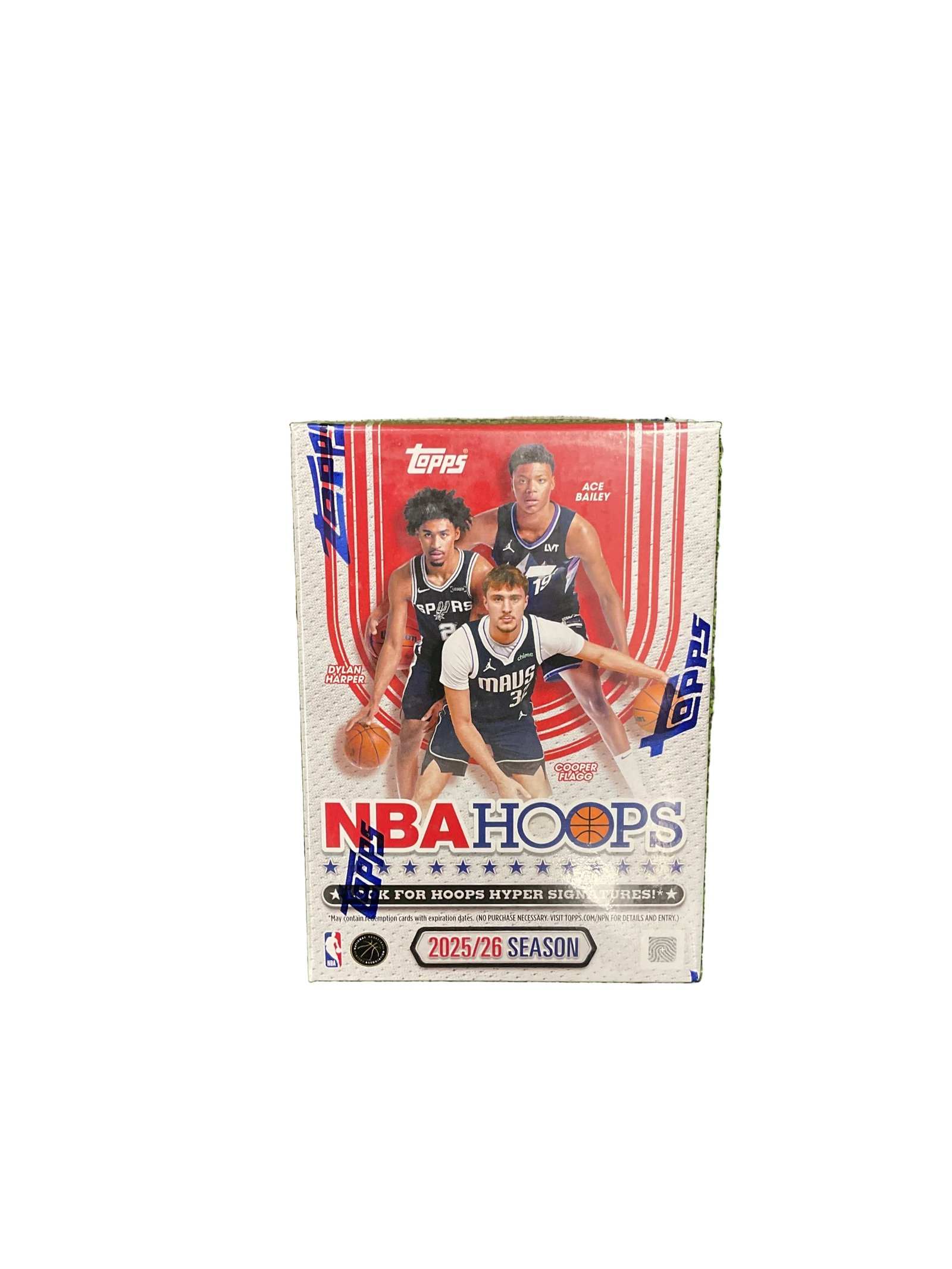 4D2A881F-8CAB-4BEE-8151-E63EE3DFAD0E 2025/26 NBA Hoops Blaster Box - Image 1