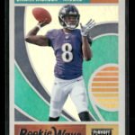 2018 Panini Playoff Rookie Wave Lamar Jackson #7