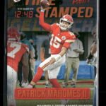 Panini Prestige Time Stamped Xtra Points Platinum Patrick Mahomes II #/75 #TS-PM
