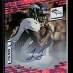 2021 Panini Certified Xtra Points Signature Premium Pink#/25 Jerry Jeudy #39