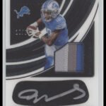 2022 Panini Immaculate Rookie Eye Black Jersey Jameson Williams #/99 #REB-JWI