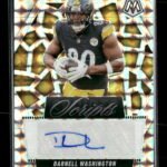 2025 Panini Mosaic Scripts Darnell Washington Auto #SCR-DWN