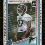 2025 Donruss Optic Fire James Pearce Jr. Rookie #240