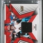 2025 Panini Score Stars Of The Nfl Jerseys Joe Burrow 9 PSA #SNJ-JBW