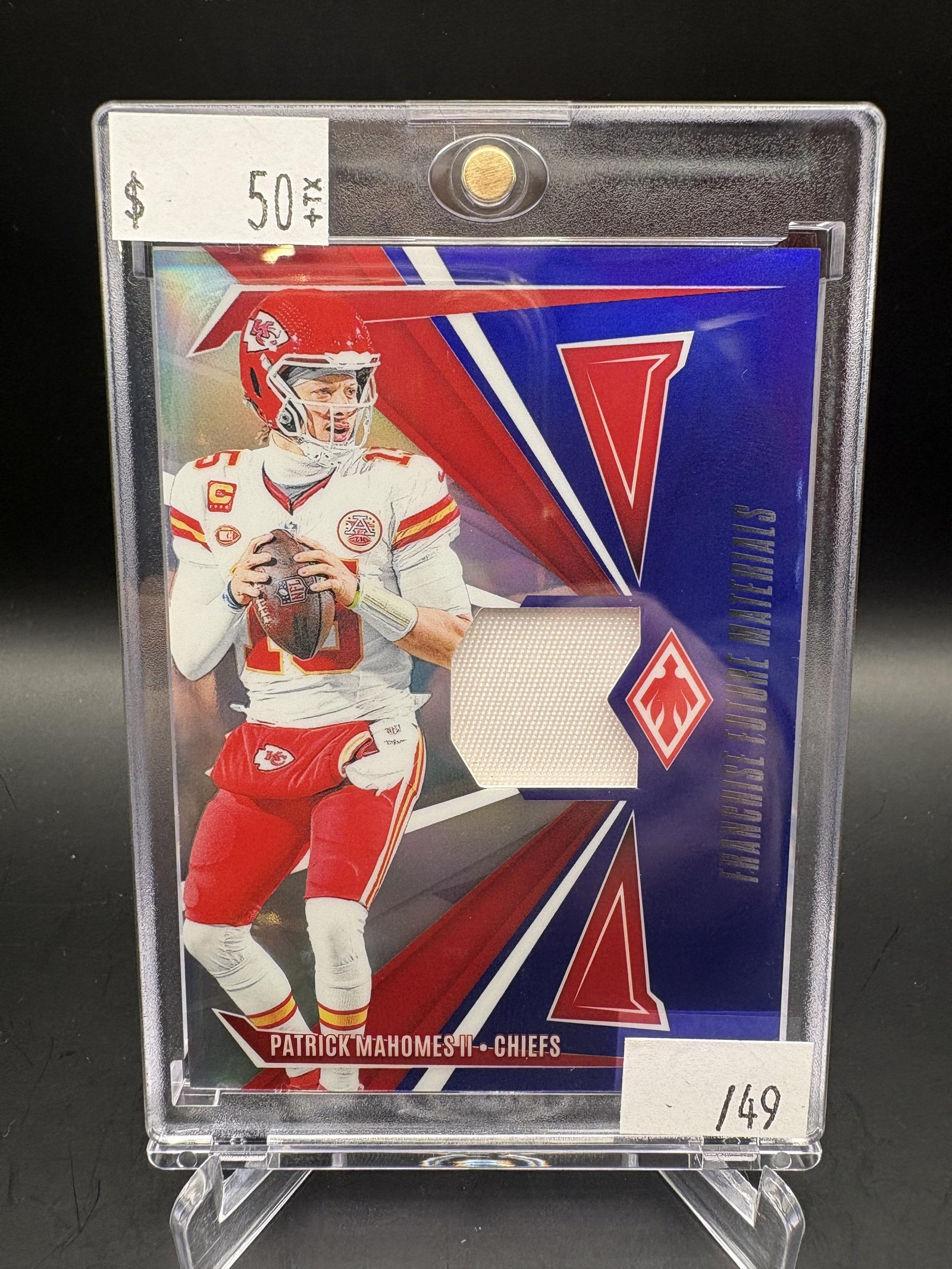 52822188-front Patrick Mahomes II 2024 Panini Phoenix #FFM-PMS #/49 - Image 1