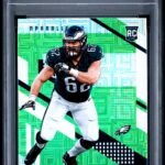 Jason Kelce 2017 Panini Unparalleled Lime Green Rookie #120 PSA 9 Mint