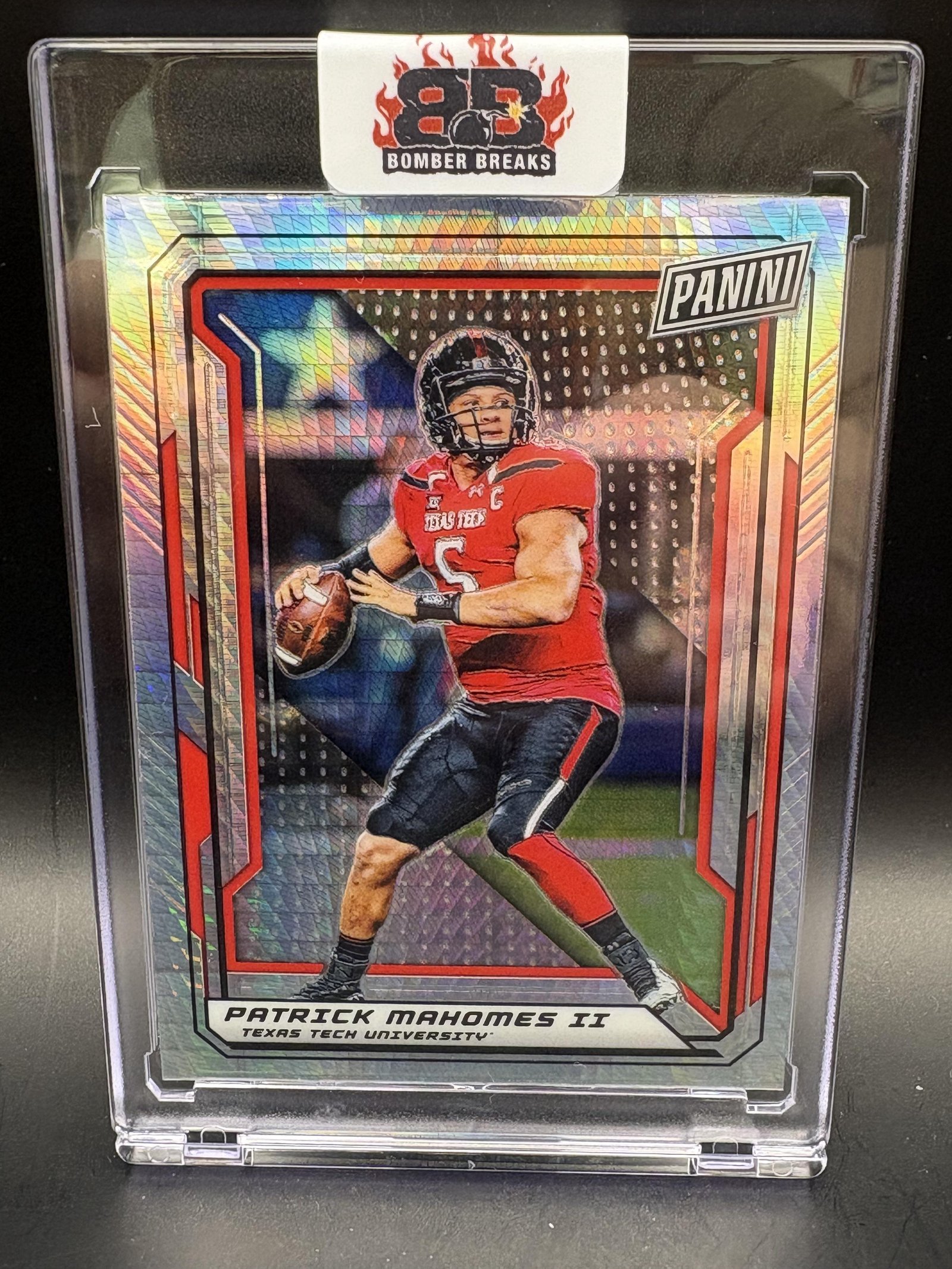 54482160-front Patrick Mahomes II 2019 Panini National Convention VIP Gold Packs #73 - Image 1