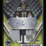 2023 Panini Phoenix Rookie Auto/Jersey Yellow Jaxon Smith-Njigba #/75 #RAD-JSN