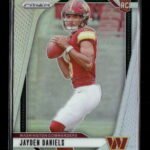 2024 Panini Prizm Silver Jayden Daniels Rookie #347