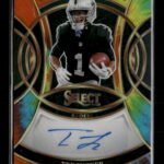 2024 Panini Select Signatures Tie-Dye Prizm Tre Tucker #/25 Auto #SP-TTR