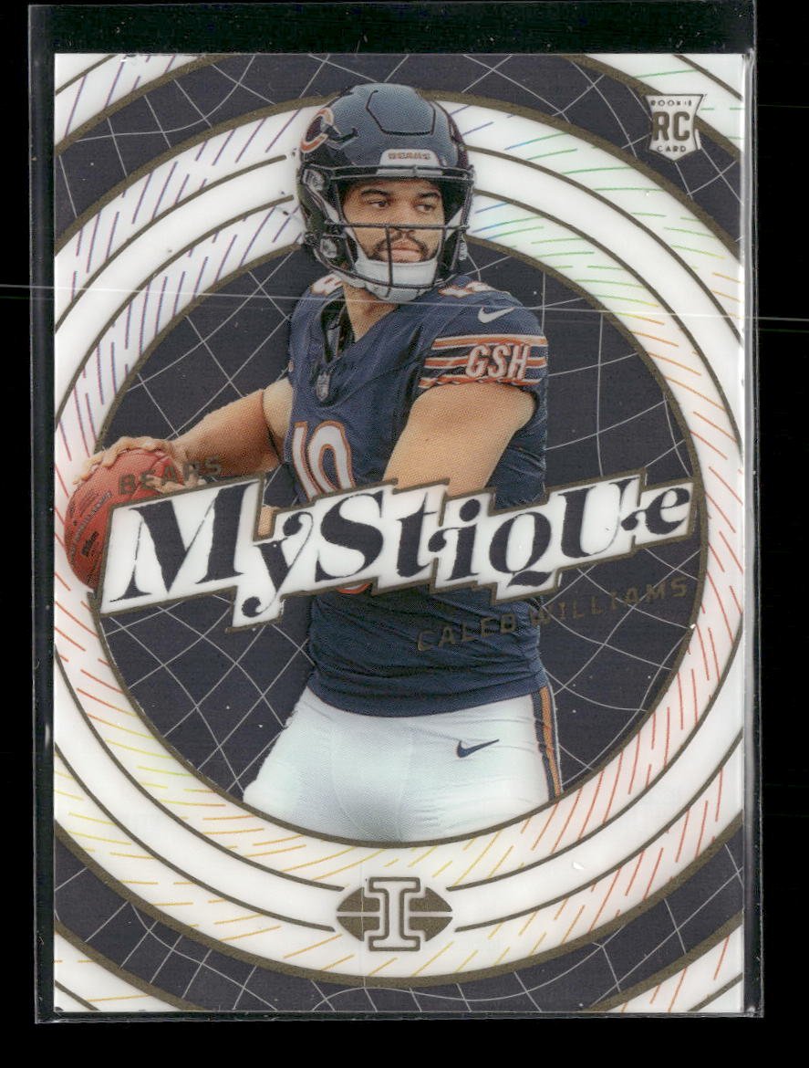55205325-front 2024 Panini Illusions Mystique Caleb Williams #1 - Image 1