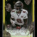 2025 Topps Chrome Fortune 15 Yellow Refractor Emeka Egbuka #/275 #F15-21