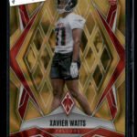 2025 Panini Phoenix #238 Xavier Watts Gold Lava Prizm #/10