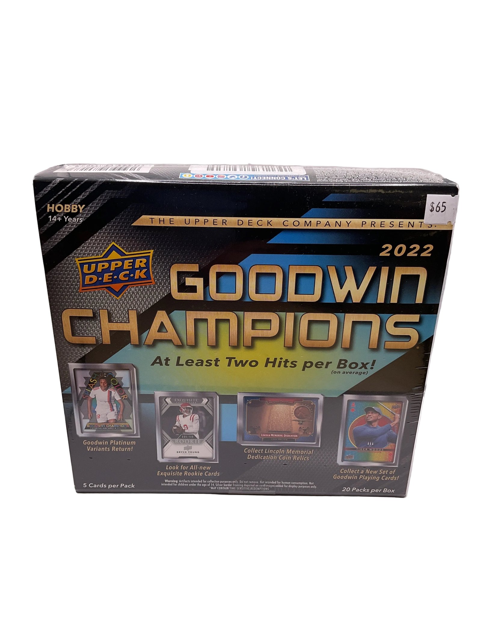 56038712-78F3-49D6-807E-38D647AB15E0 2022 Goodwin Champions Hobby Box - Image 1