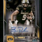 2025 Bowman University Chrome Prospect Auto Refractor Beau Pribula #/299 #BCA-BP