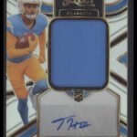 2025 Panini Jumbo Rookie Auto Swatches Prizm Tre Harris #JRS-THS