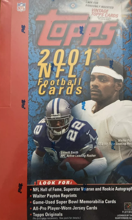 573b8572-b2bc-40ab-940a-a0e61cd50fc8 2001 Topps Hobby Box - Image 1