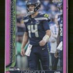 2025 Topps Chrome Pink Refractor Sam Darnold #/250 #275