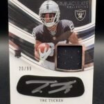 Tre Tucker 2023 Panini Immaculate Collection #REBJ-TTR Auto #/99