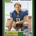2009 Score 1989 Score Inscriptions Matthew Stafford #1