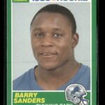 1989 Score Barry Sanders Rookie #257