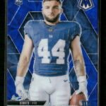 2025 Panini Mosaic Blue Scope Cam Skattebo Rookie #271