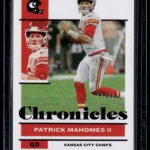 Patrick Mahomes II 2021 Panini Chronicles Purple #54 #/49