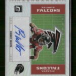 2025 Donruss Optic Hash Marks Roddy White Auto #HM-RW