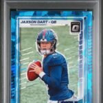 2025 Panini Donruss Optic Ice Jaxson Dart 10 PSA #273