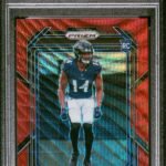 2022 Panini Prizm Red Wave Kyle Hamilton 10 PSA #342