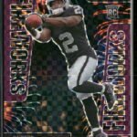 2025 Panini Prizm Fireworks Purple Power Ashton Jeanty #/49 #10