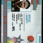 2024 Panini Contenders License to Dominate Myles Garrett #29