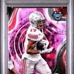 Carnell Tate 2024 Bowman Best University #47 PSA 10