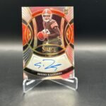 Shedeur Sanders 2025 Panini Select Auto #RSI-SSS Rookie Card