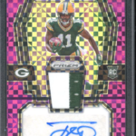 2023 Prizm Jayden Reed Purple Rookie Patch Auto /49