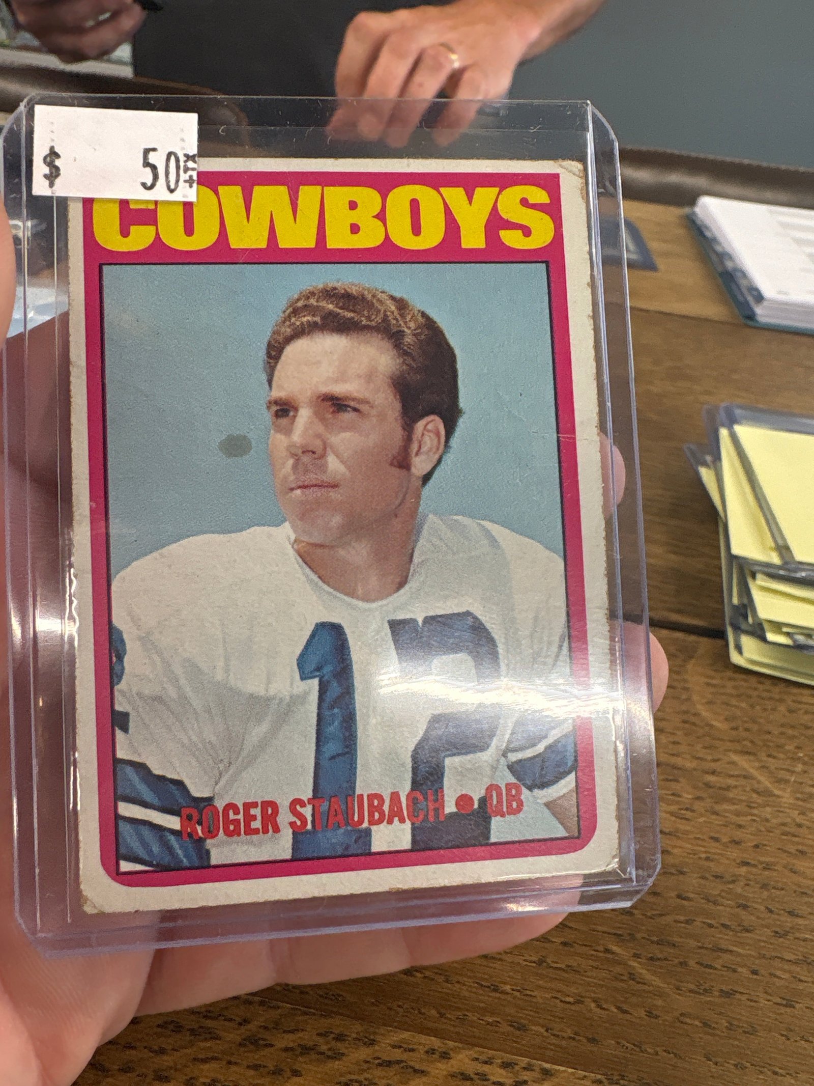 61639808-FA72-4ECA-A375-51C1BA6C8FB6 1972 Roger Staubach - Image 1
