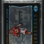Patrick Mahomes Chiefs 2021 Illusions Holoheroes SSP Card HHPM-4 - PSA 9 Mint