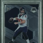Davis Mills Houston Texans 2021 Panini Mosaic Rookie Card #322 PSA 9 Mint